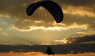  Qué maravillosa manera de disfrutar del atardecer 